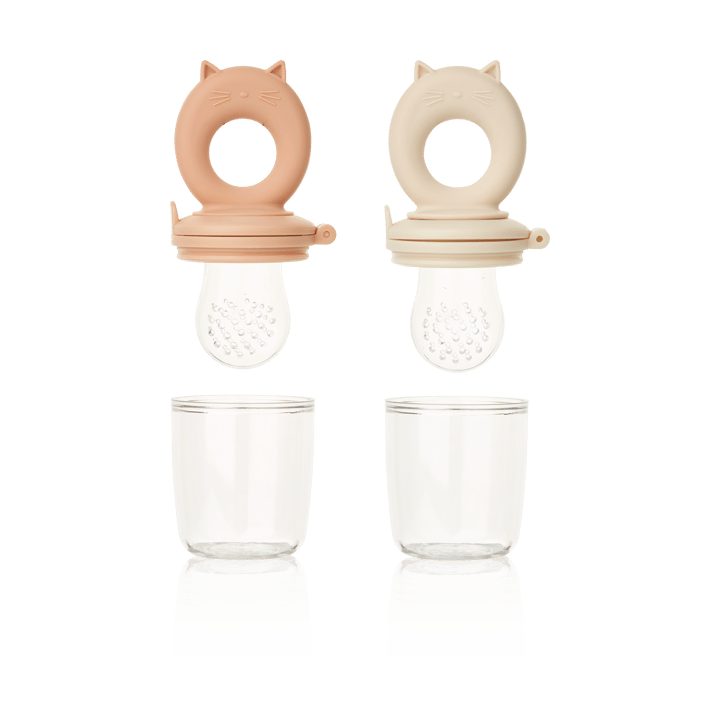 Miranda tasting button 2 pieces, Tuscany rose-Apple blossom Liewood