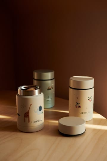 Nadja food thermos 0.25 L - Peach-Sea shell mix - Liewood