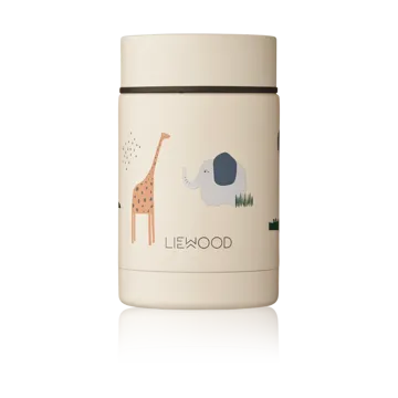 Nadja food thermos 0.25 L - Safari sandy mix - Liewood