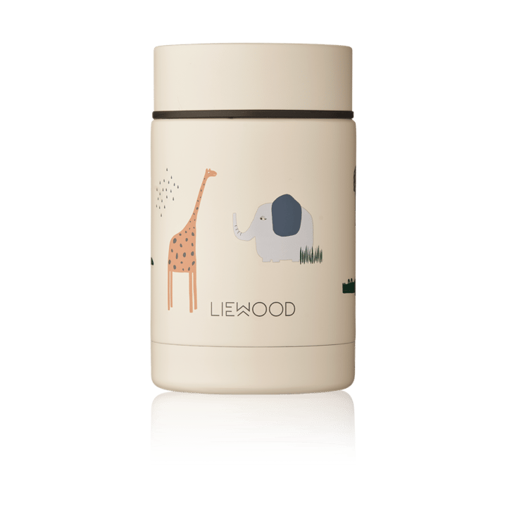 Nadja food thermos 0.25 L - Safari sandy mix - Liewood