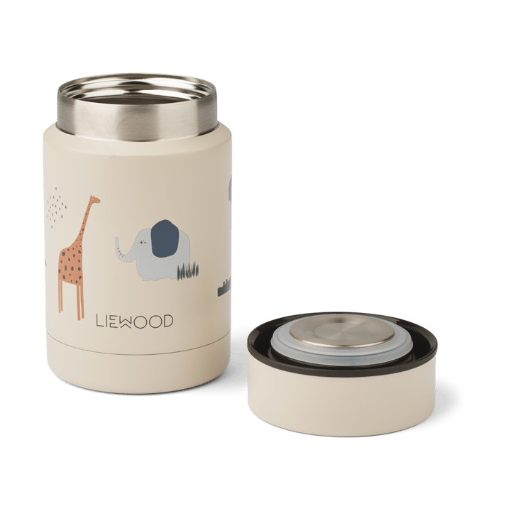 Nadja food thermos 0.25 L, Safari sandy mix Liewood