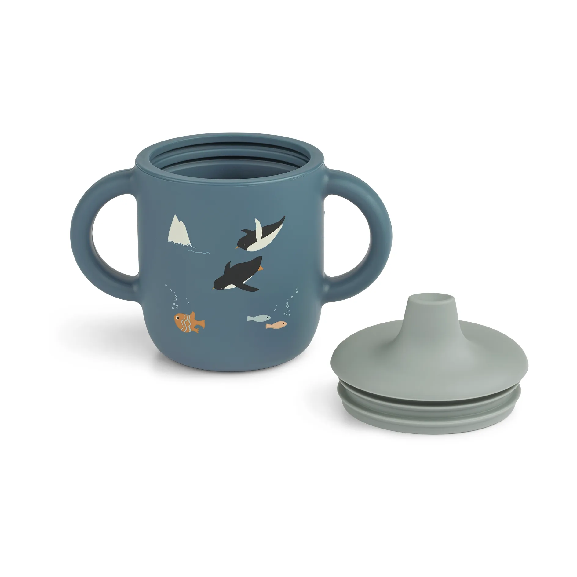 Neil sippy cup 15 cl, Arctic Sea-Ocean view Liewood