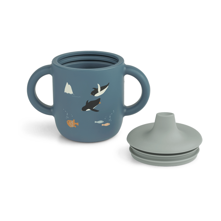 Neil sippy cup 15 cl, Arctic Sea-Ocean view Liewood