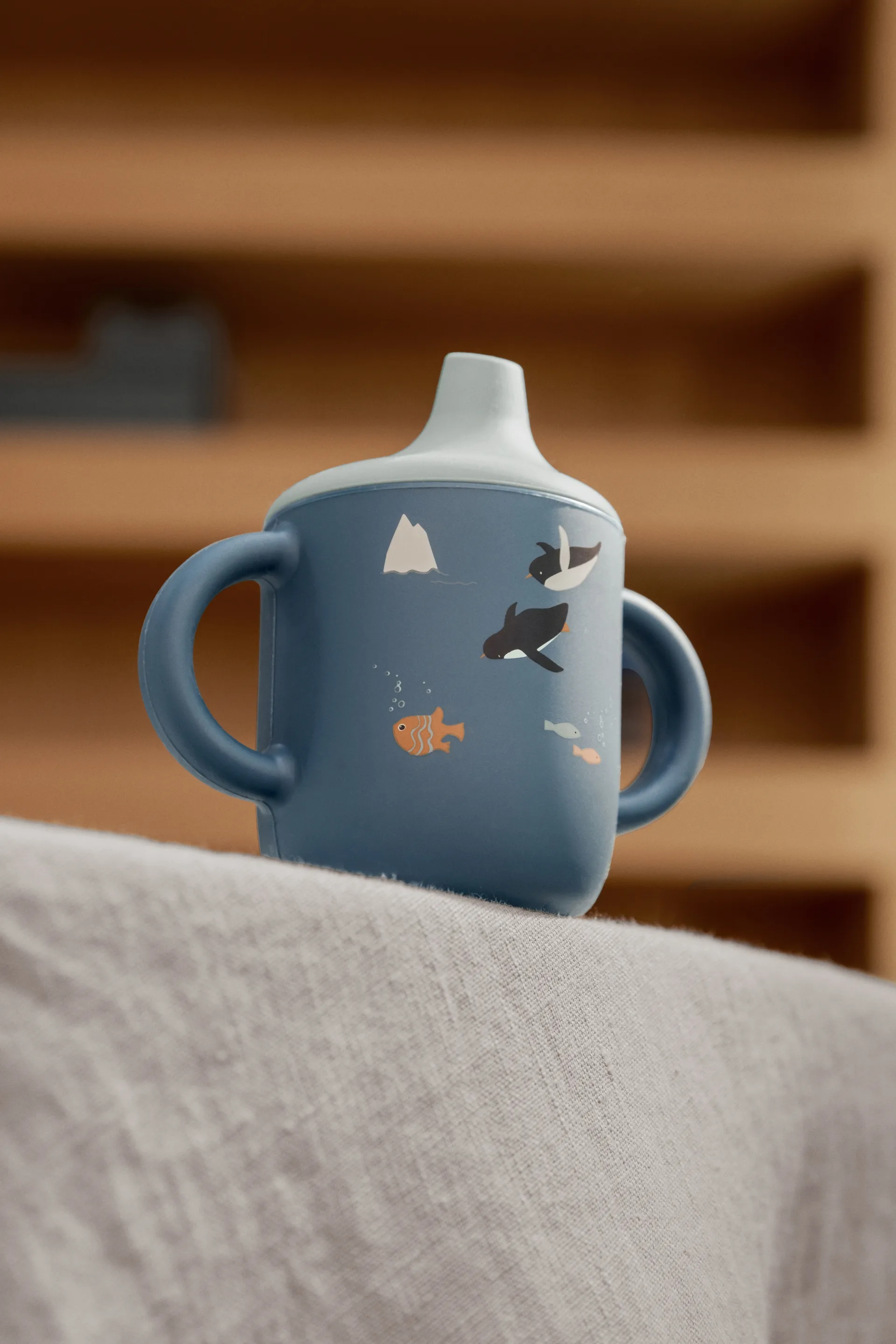 Neil sippy cup 15 cl, Arctic Sea-Ocean view Liewood