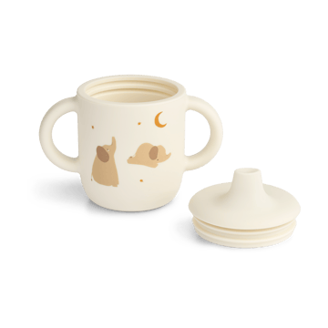 Neil sippy cup 15 cl - Elephant-Creme de la creme - Liewood