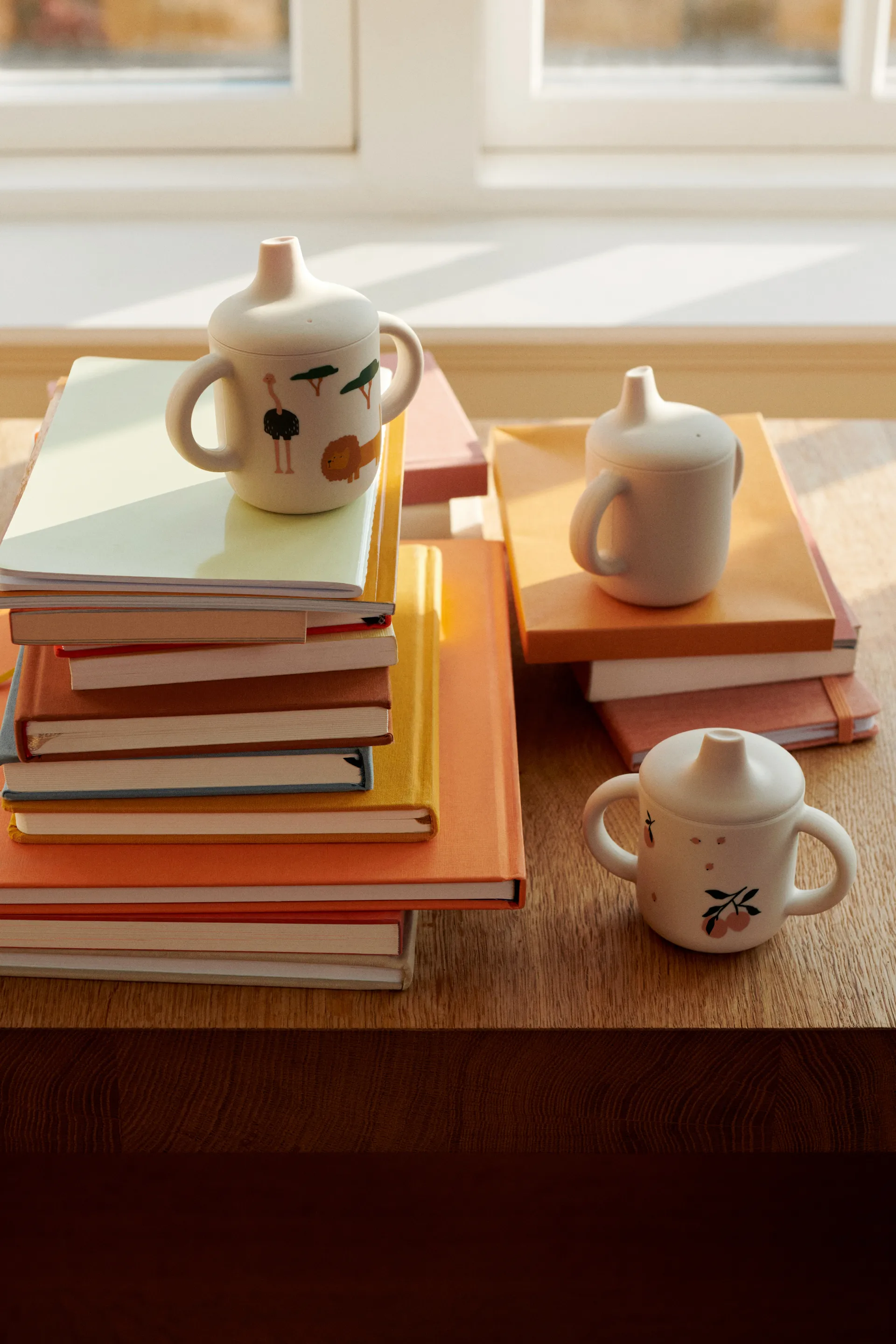 Neil sippy cup 15 cl, Peach-Sea shell mix Liewood