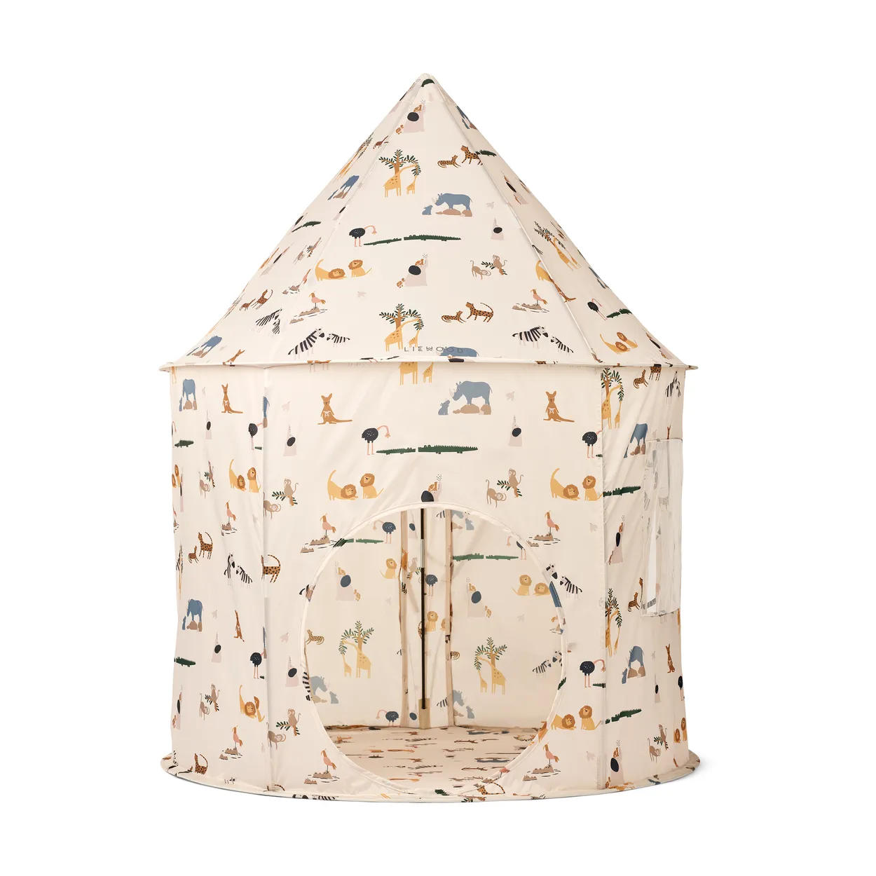 Liewood Oaks Pop up play tent All together-Sandy | Scandinavian Design | Children's room accessories | Beige