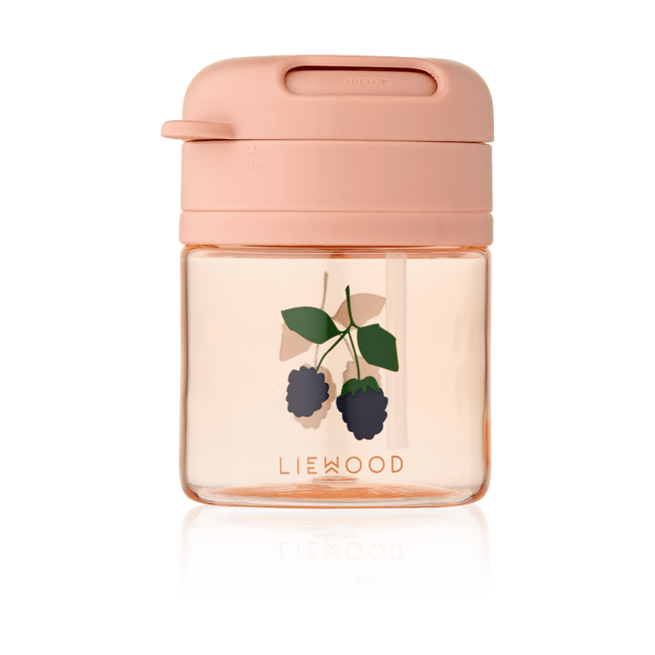 Pavia mug with straw 28 cl - Berry-Pale Tuscany - Liewood
