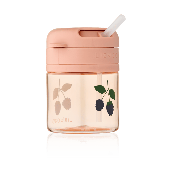 Pavia mug with straw 28 cl, Berry-Pale Tuscany Liewood