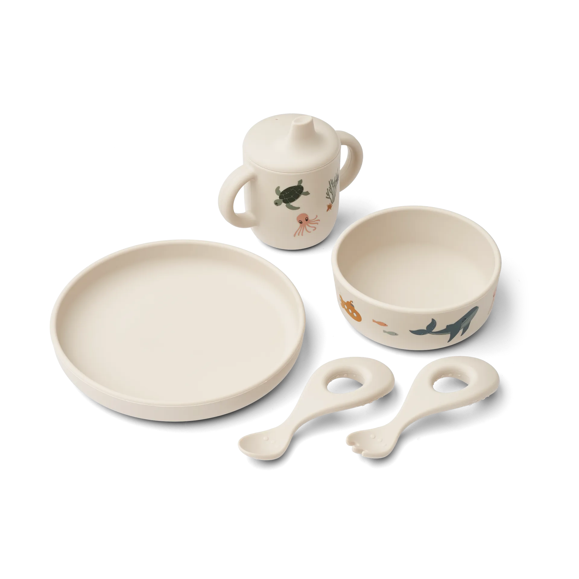 Ryle dinner set 5 pieces, Sea creature-Sandy Liewood