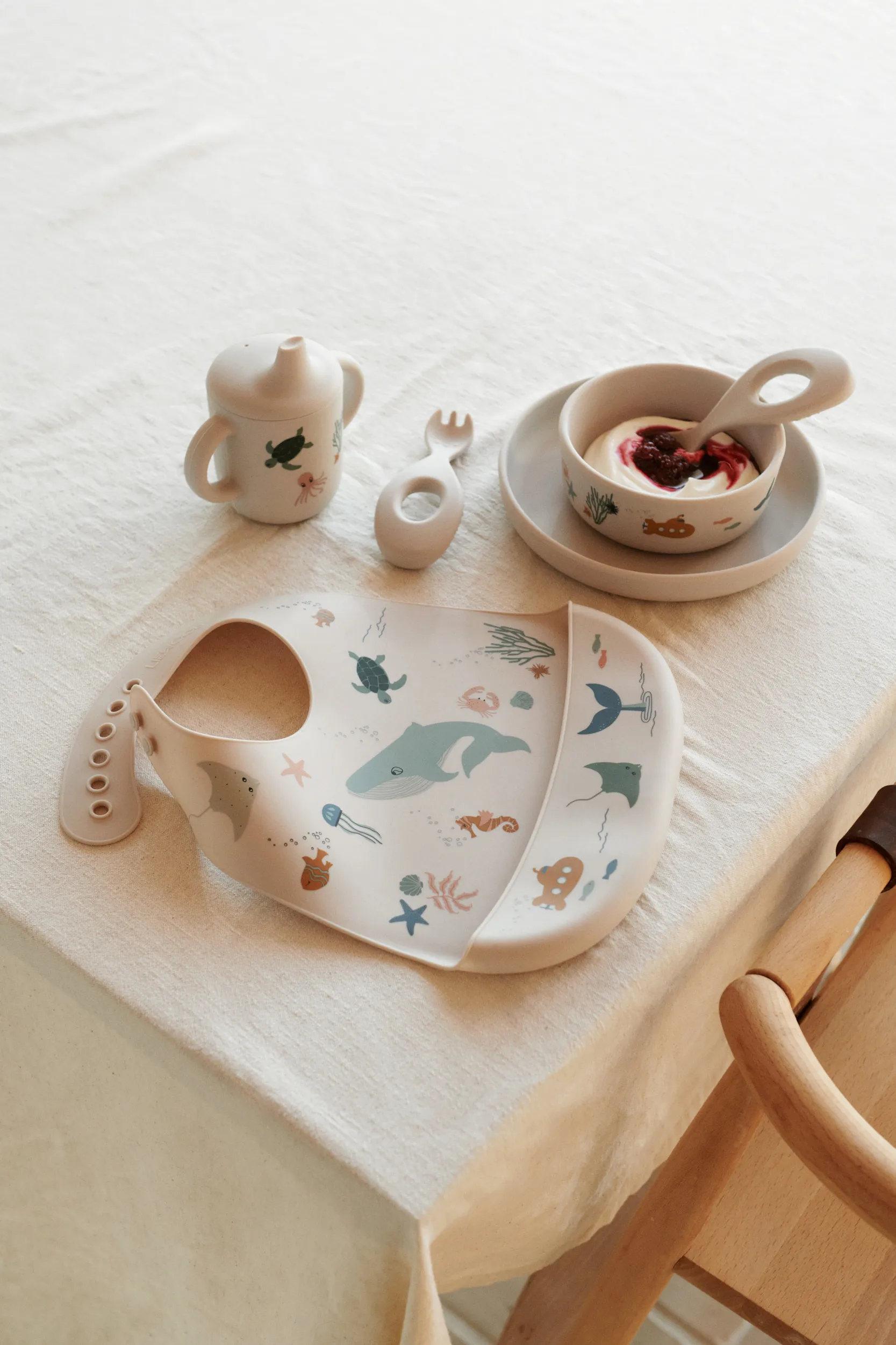 Ryle dinner set 5 pieces, Sea creature-Sandy Liewood