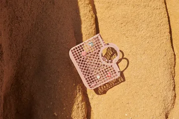 Samantha basket with charms - Rose - Liewood