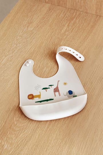 Tilda bib silicone 2-pack - Safari sandy mix - Liewood