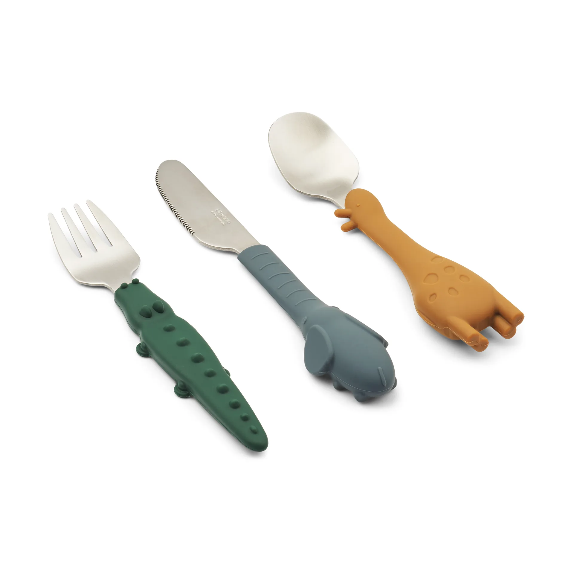 Tove all together cutlery set 3 pieces, Golden caramel mix Liewood