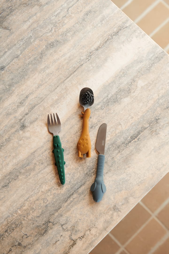 Tove all together cutlery set 3 pieces, Golden caramel mix Liewood
