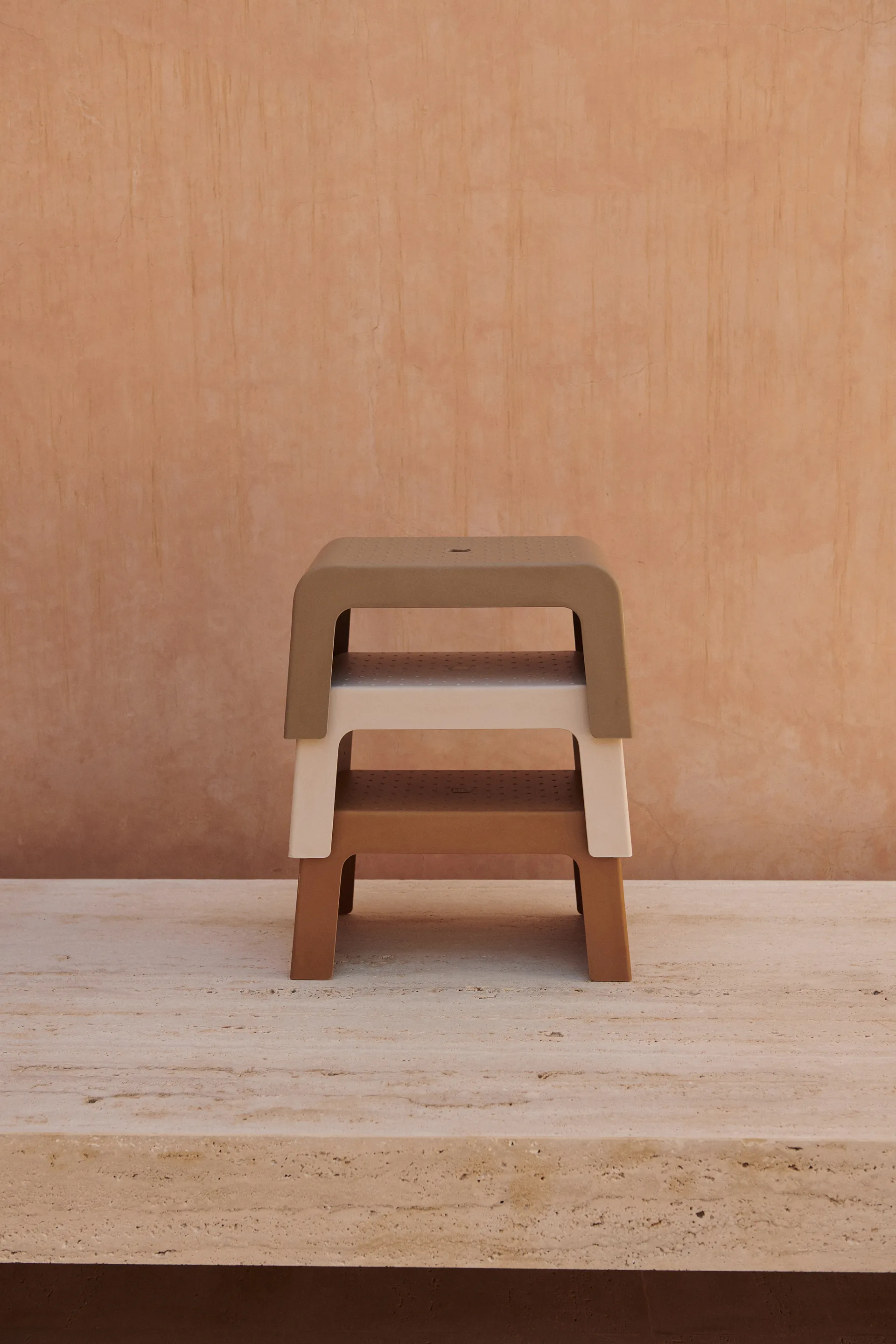 Ulla stool, Dove blue Liewood