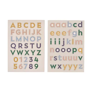 Vento Alphanumeric magnets - Sandy Multi Mix - Liewood