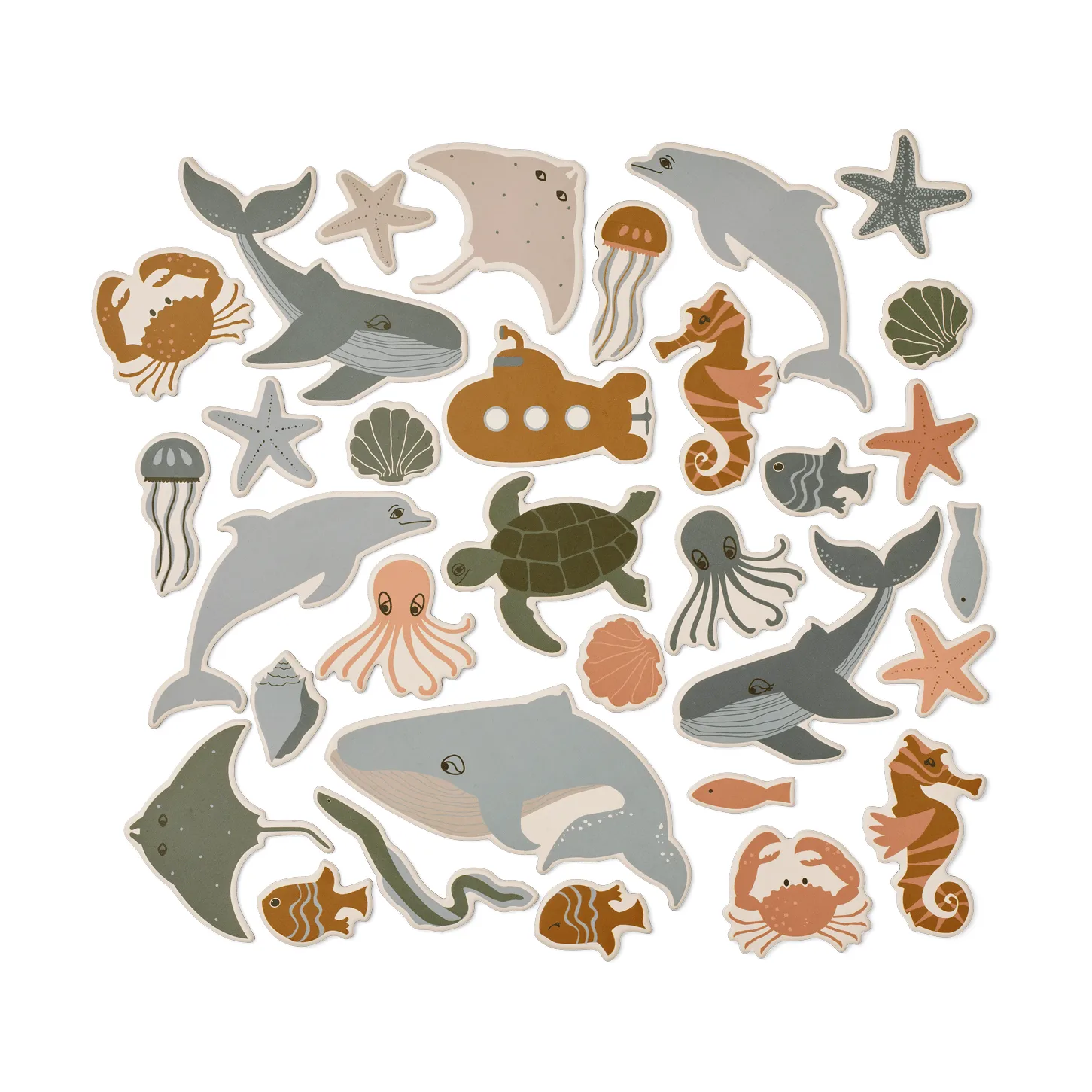 Vento Sea Creature magnets, Sea creature-Sandy Liewood