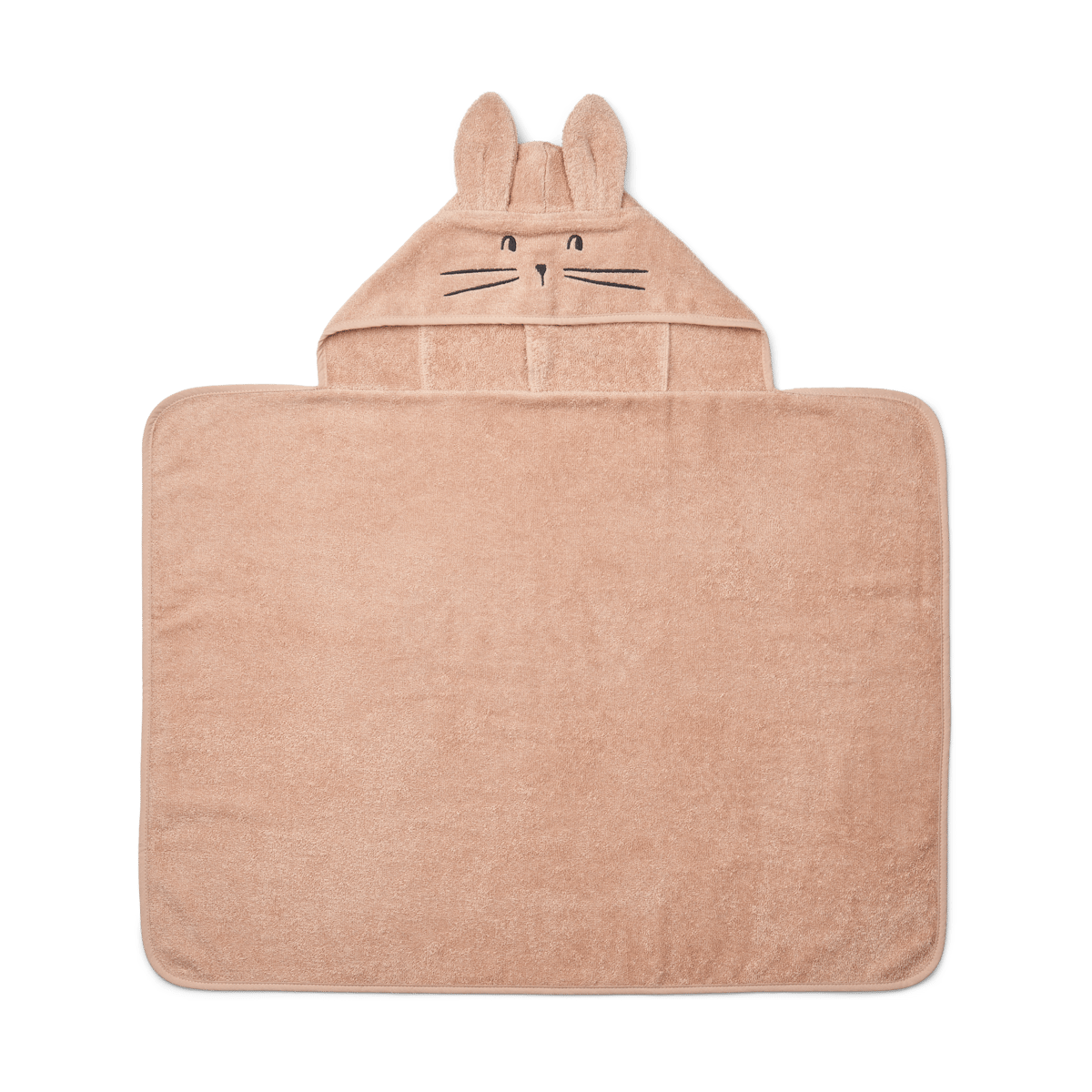 Liewood Vilias rabbit hooded bath towel 60x80 cm Pale Tuscany