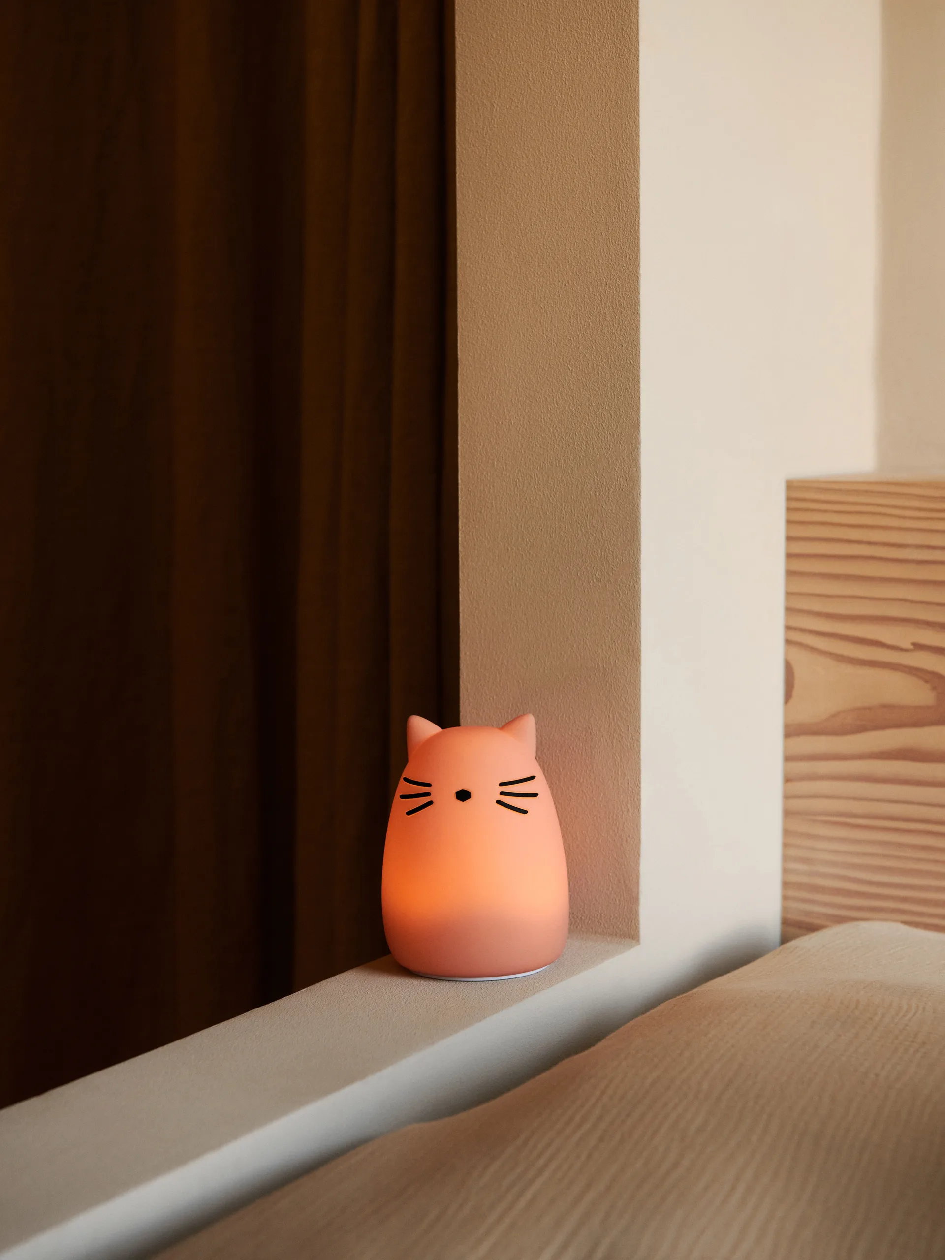 Winston cat night lamp, Cat rose Liewood