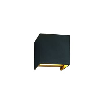 Box Mini Up/Down wall lamp - Black/gold - Light-Point