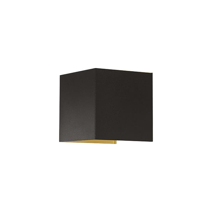 Box Mini Up/Down wall lamp - Black/gold - Light-Point