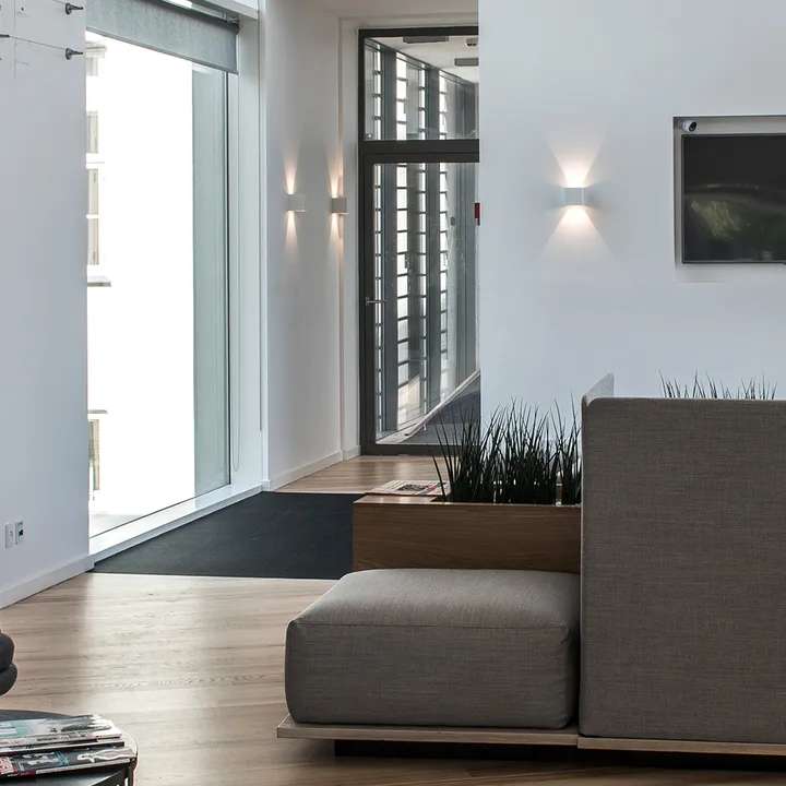 Box Mini Up/Down wall lamp from Light-Point - NordicNest.com