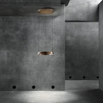 Edge round Ø40 pendant switch tune - Rose gold - Light-Point