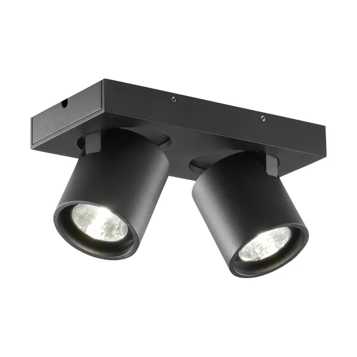 Focus 2 wall and ceiling lamp switch tune - Black - Light-Point