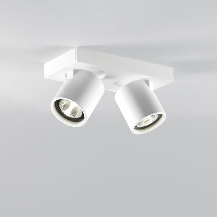 Focus 2 wall and ceiling lamp - White, 3000 kelvin - Light-Point