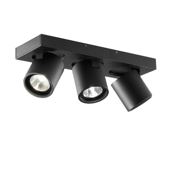 Focus 3 wall and ceiling lamp - Black - Light-Point