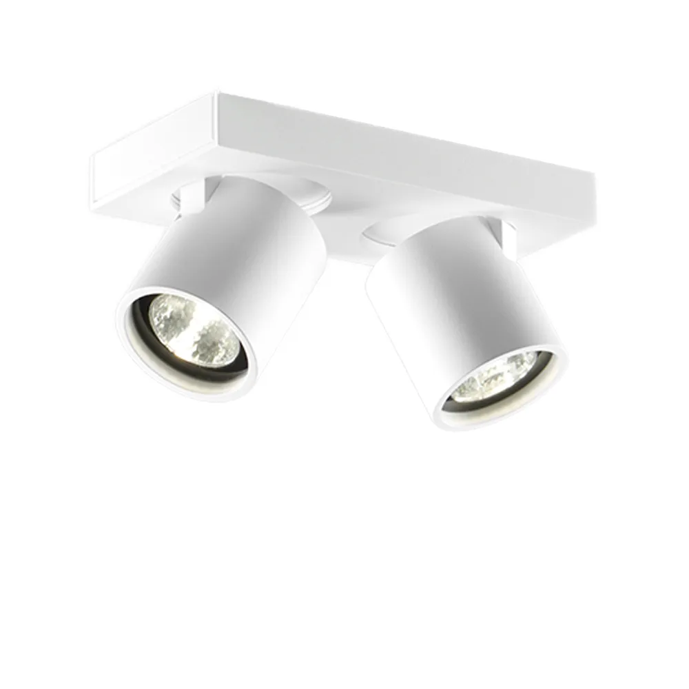 Focus Mini 2 wall and ceiling lamp, White, 3000 kelvin Light-Point