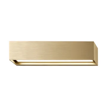 Linea W2 wall lamp switch tune - Brass, 7x30 cm - Light-Point
