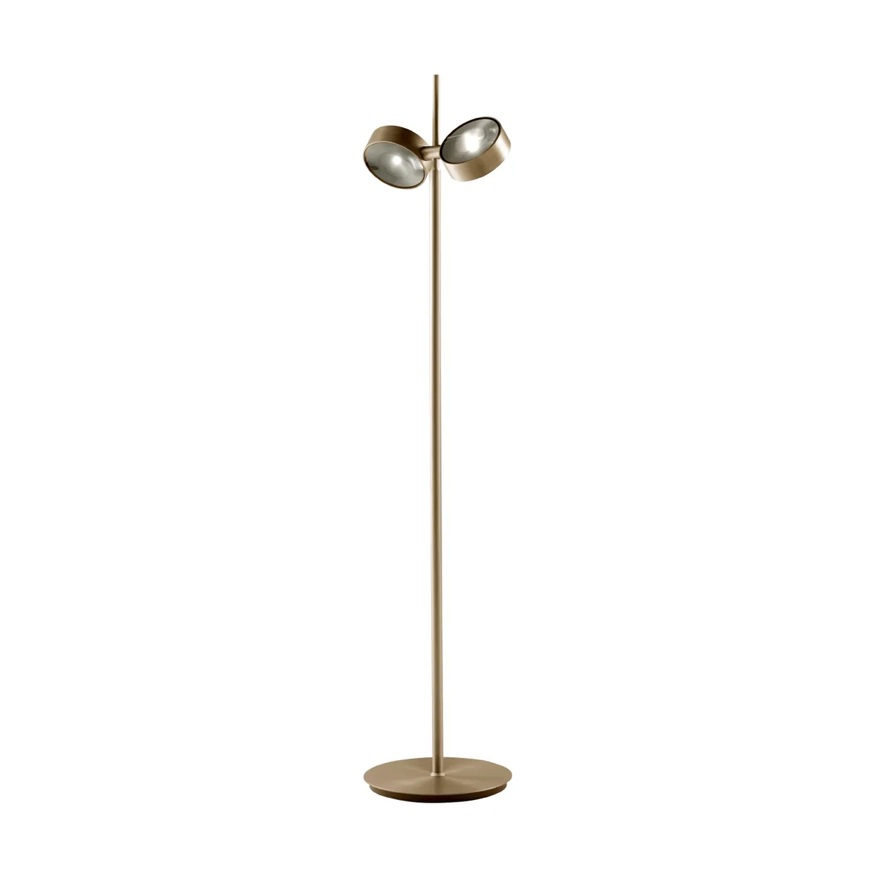 Light-Point Orbit floor lamp Brass | Scandinavian Design | Floor lamps | Gold-coloured