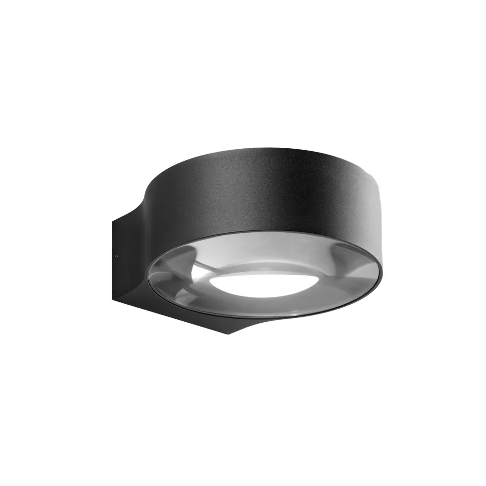 Light-Point Orbit W2 wall lamp Black, 3000 kelvin | Scandinavian Design | Wall lights | Black
