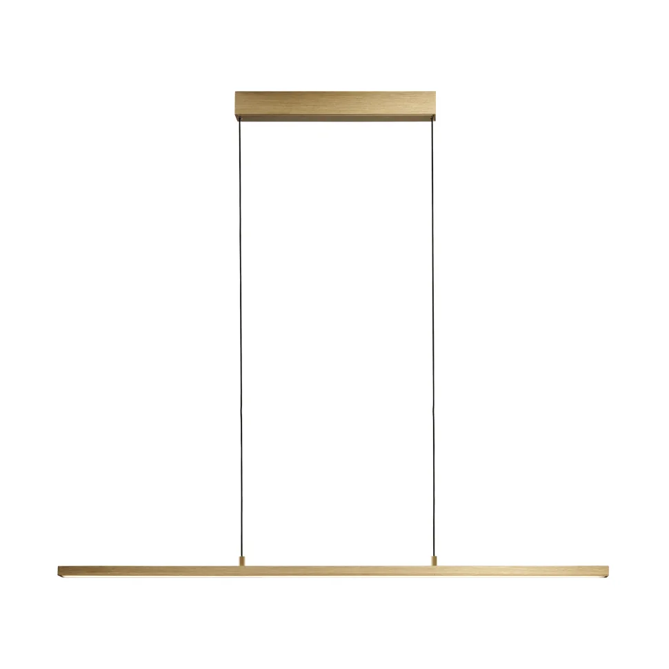 Light-Point Slim S1500 pendant lamp Brass | Scandinavian Design | Pendant lamps | Gold-coloured