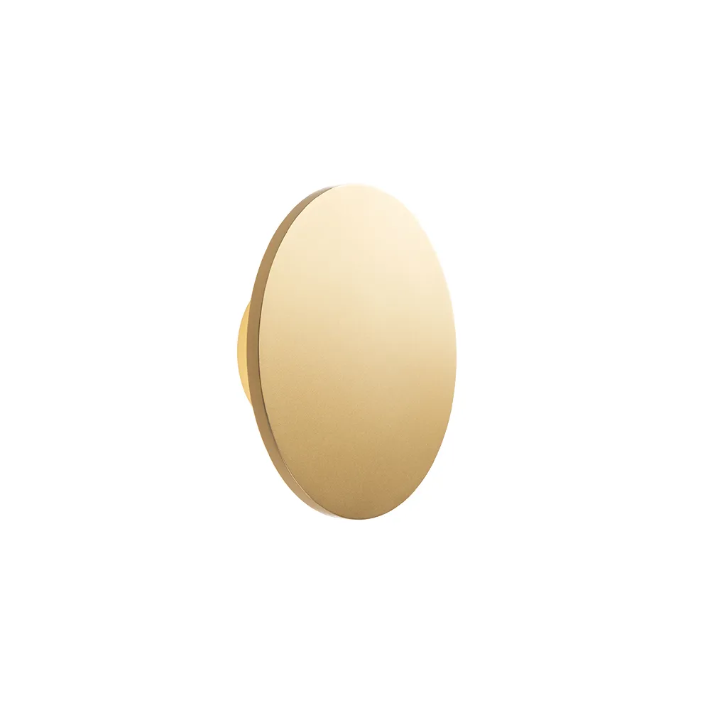 Light-Point Soho W2 wall lamp Gold, 3000 kelvin | Scandinavian Design | Wall lights | Gold-coloured