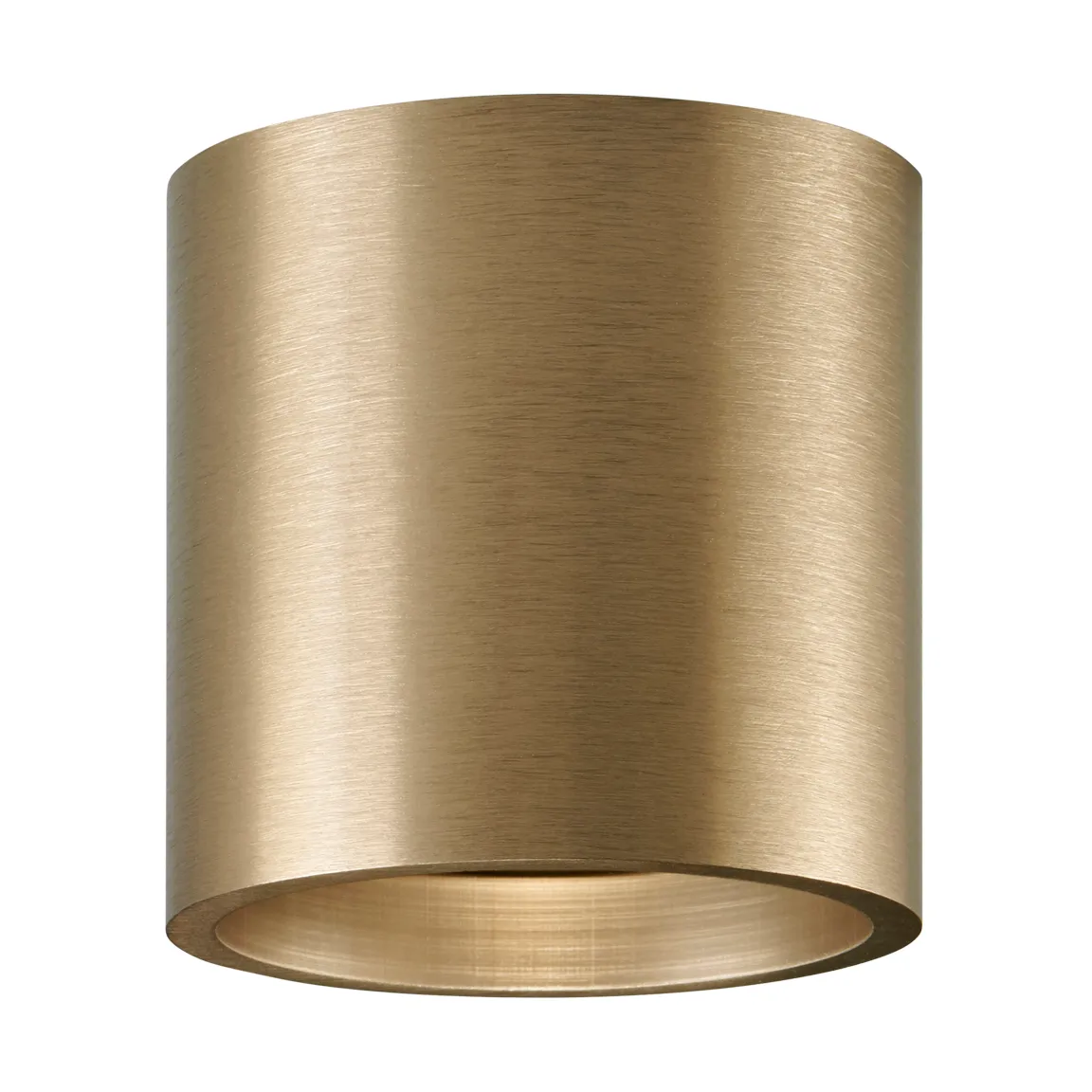 Light-Point Solo Round spotlight Brass | Scandinavian Design | Pendant lamps | Gold-coloured
