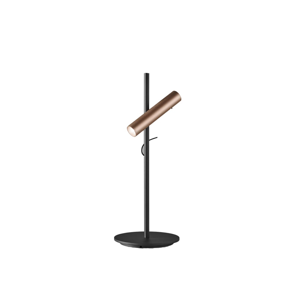 Light-Point Spirit T1 table lamp Black/rose gold | Scandinavian Design | Desk & table lamps | Black