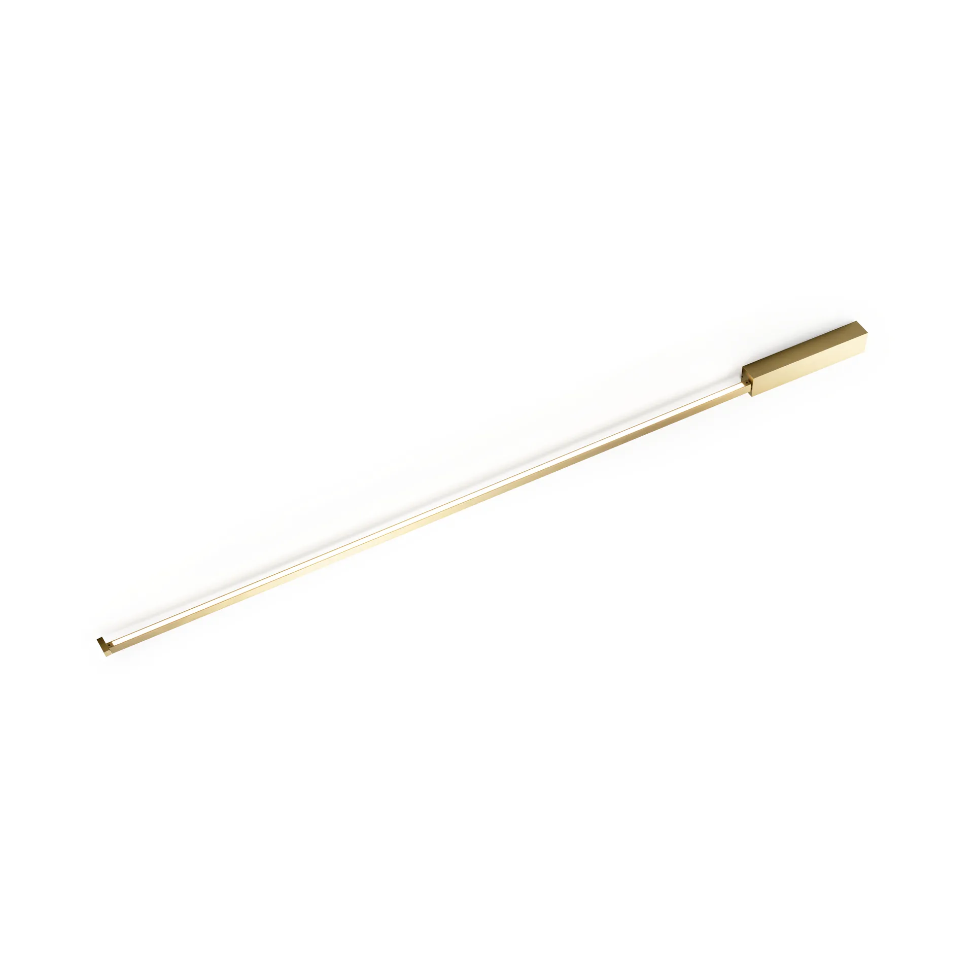Stripe C/W wall lamp, Brass, 4x177 cm Light-Point