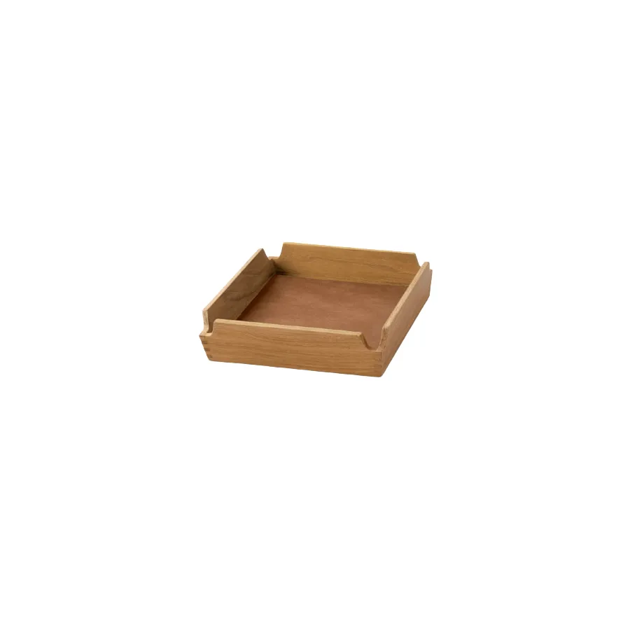 Airy Nupo tray, Nature-teak, mini LIND DNA
