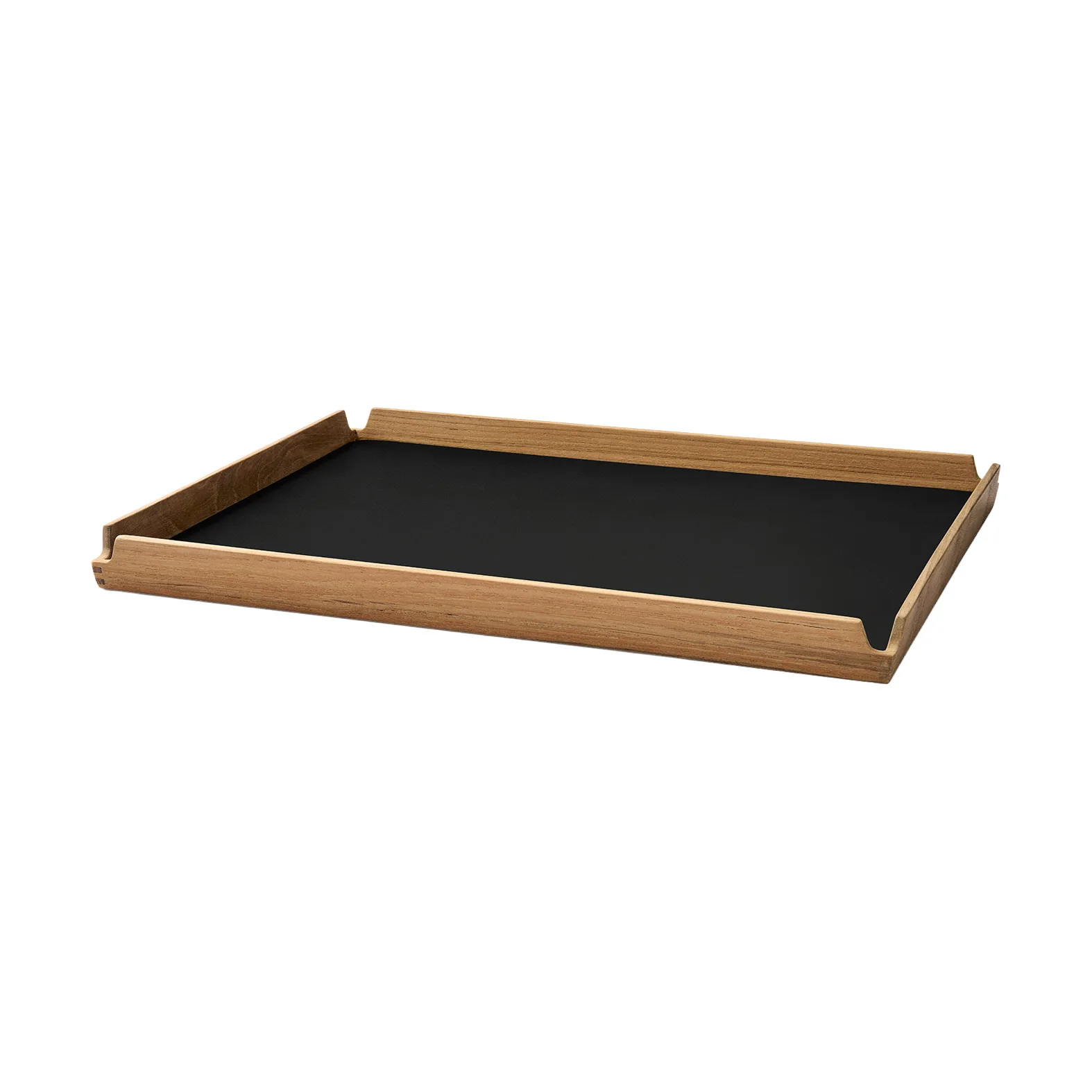 Airy teak tray Square L, Nupo black ink LIND DNA