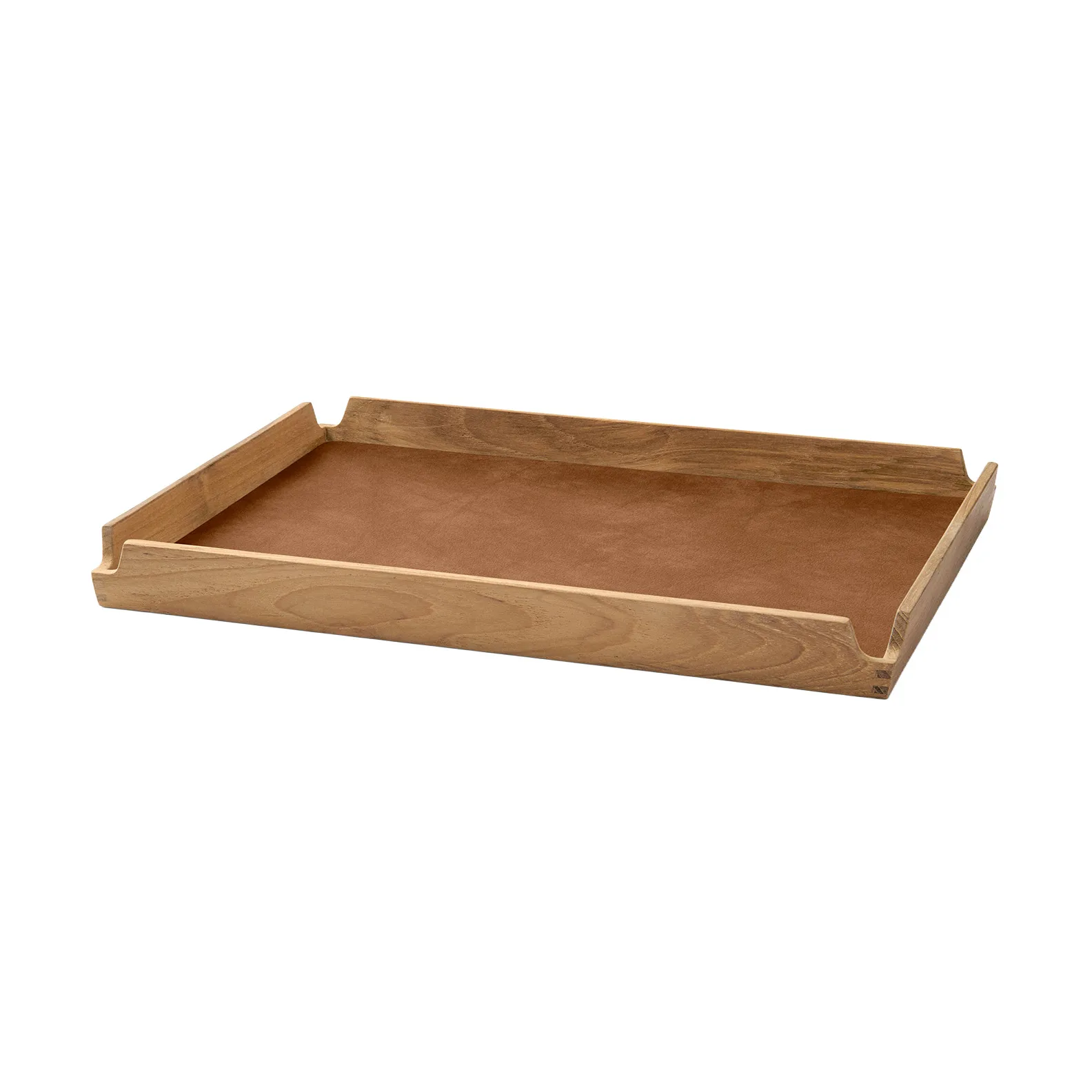 Airy teak tray square M, Nupo nature LIND DNA