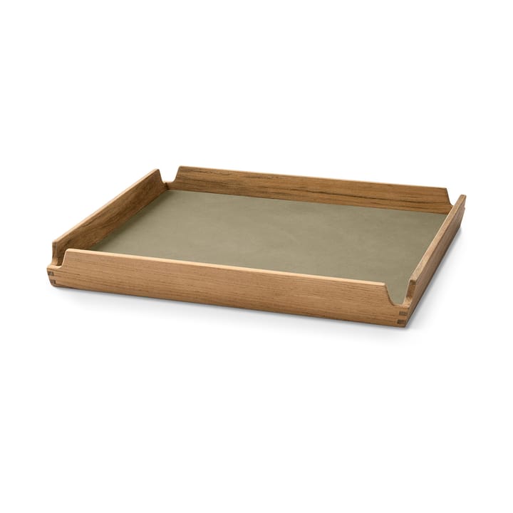Airy teak tray square S - Nupo herbal dust - LIND DNA
