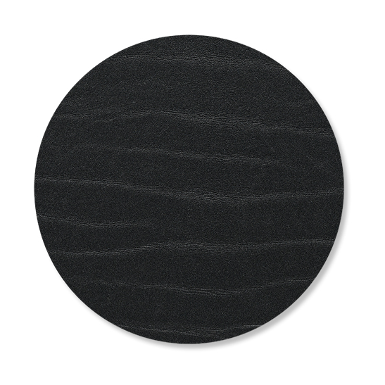 LIND DNA Buffalo coaster circle black | Scandinavian Design | Coasters | Black