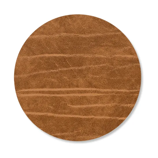 LIND DNA Buffalo coaster circle Nature | Scandinavian Design | Coasters | Beige
