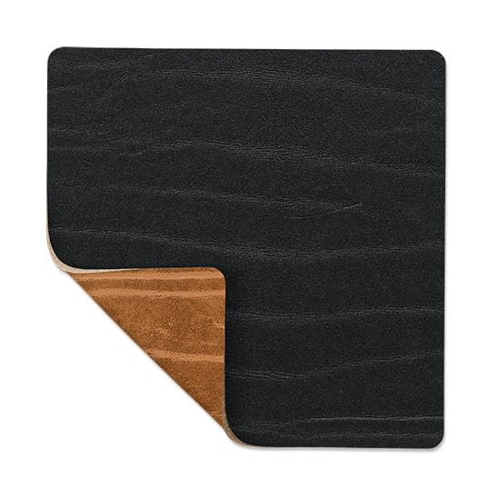 Buffalo coaster reversible square 1 pcs, black-nature LIND DNA