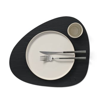 Buffalo placemat curve - black - LIND DNA