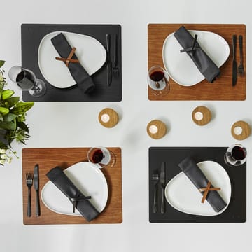 Buffalo placemat square - black - LIND DNA