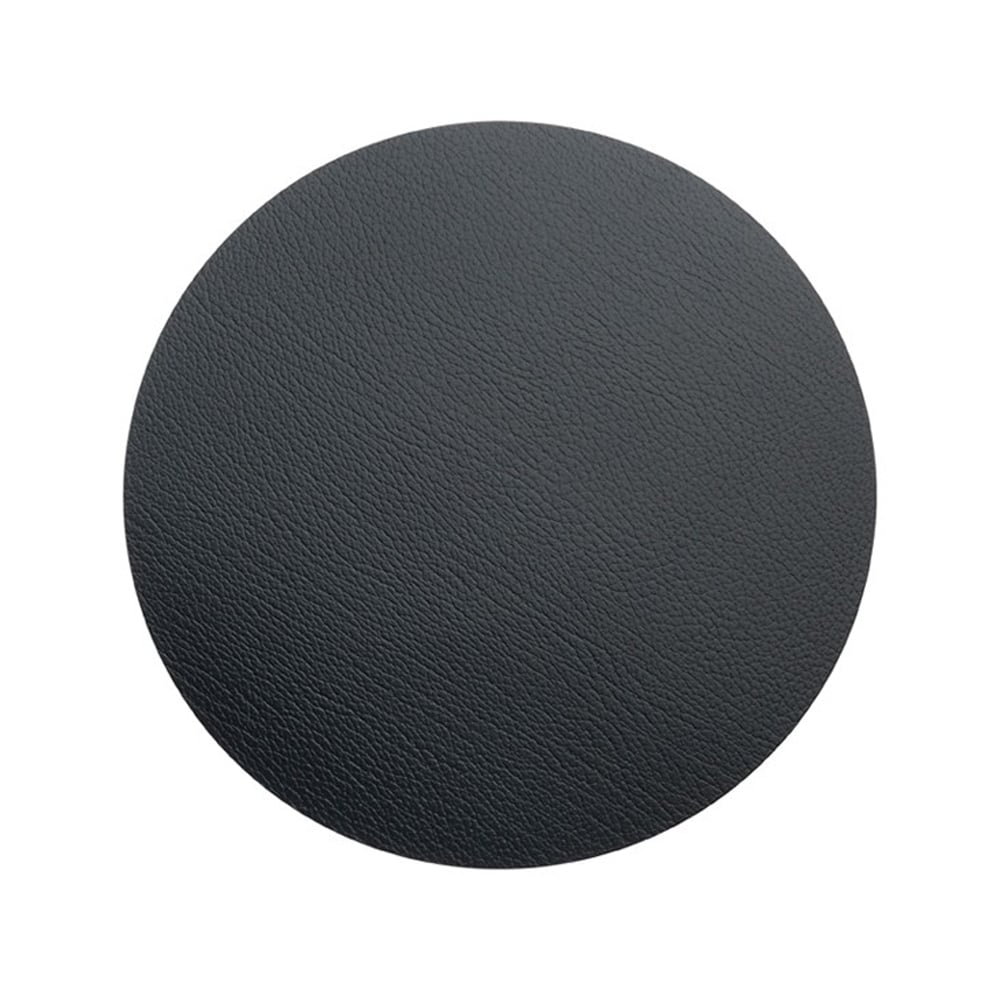 LIND DNA Bull placemat circle M Black | Scandinavian Design | Black